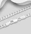 Sterling Silver Curb Chain - 3 mm