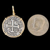 Atocha Jewelry - 8 Reale Silver Coin Pendant