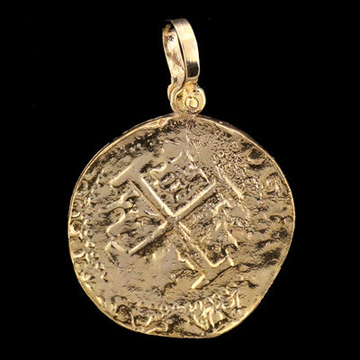 Atocha Jewelry - Lima 8 Escudo Gold Coin Pendant