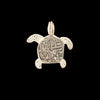 Atocha Jewelry - Small Silver Coin Sterling Silver Turtle Pendant