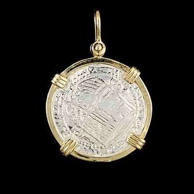 Atocha Jewelry - Medium Pieces of 8 Silver Coin Pendant